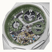 THE BROADWAY DUAL TIME AUTOMATIC WATCH I12905