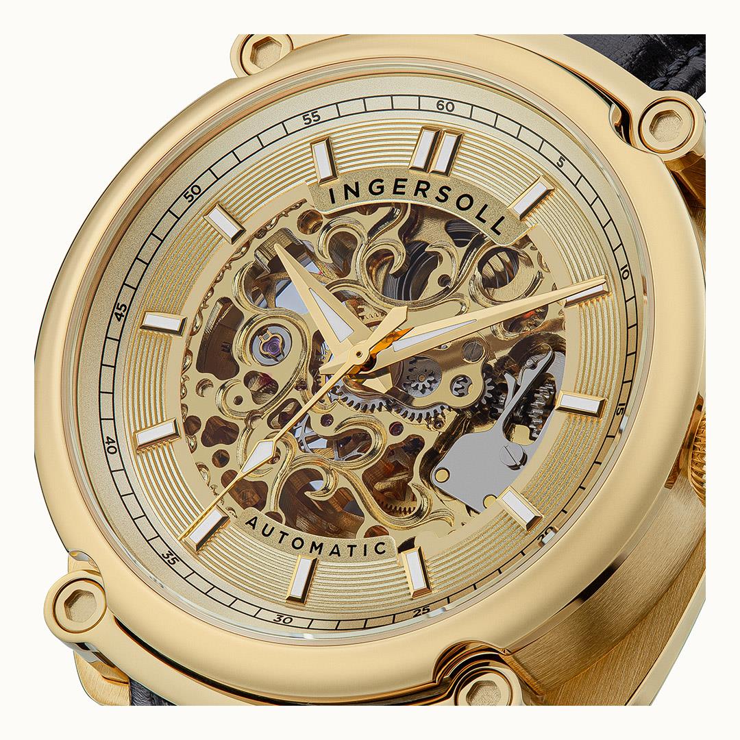 Ingersoll - Men - Automatic - Special Open Heart - Gold - - Catawiki Ingersoll - Men - Automatic - Special Open Heart - Gold - - Catawiki